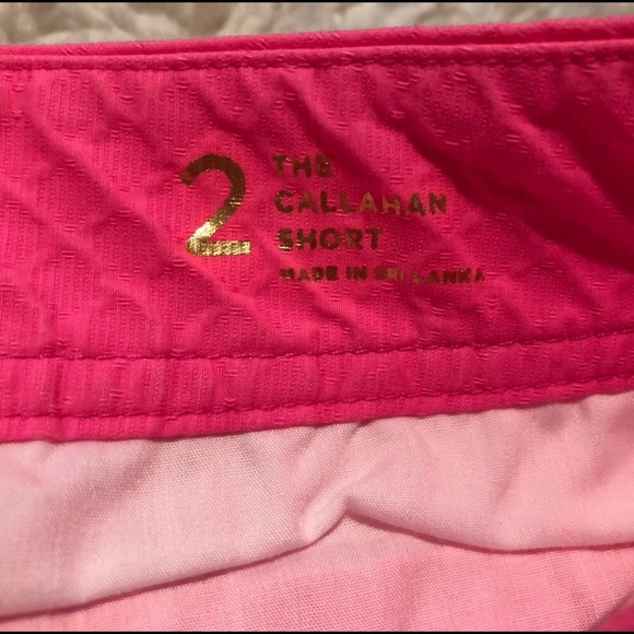 SOLD NWOT Lilly Pulitzer Magenta Callahan Shorts 2 - Picture 2 of 4